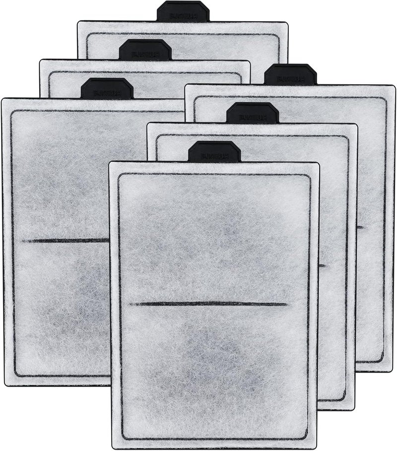 HiTauing 8 Pack PF-L Carbon Cartridge for Silenstream PF20, PF30, PF40 and PF75 Power Filters - Image 1